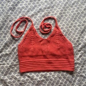 LIKE NEW AERIE CROCHET TOP